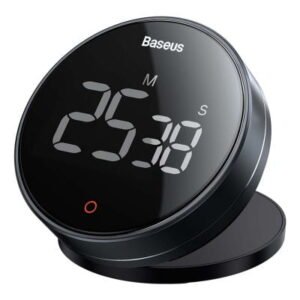 Baseus Home Heyo Pro Rotation Countdown Timer Dark Gris