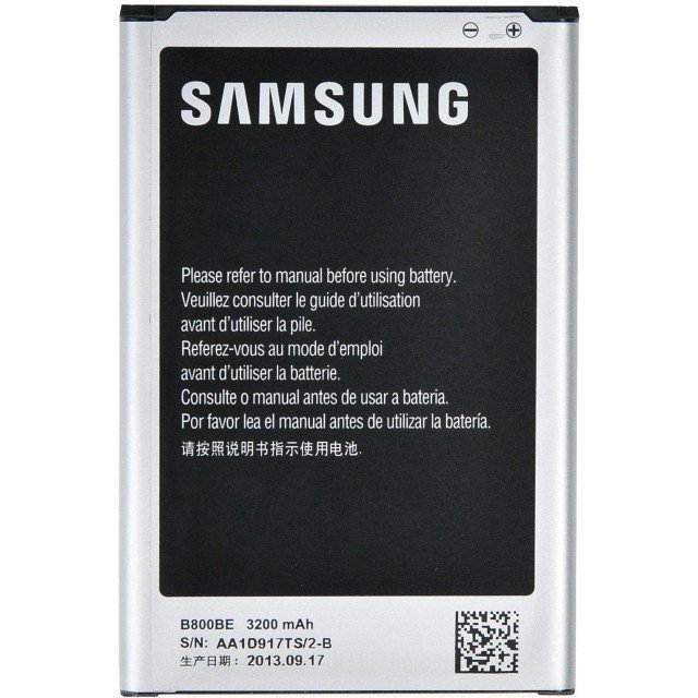 Samsung N9005 Galaxy Note 3 Batterie B800BE - 3200 mAh GH43-03969A 2 Samsung N9005 Galaxy Note 3 Batterie B800BE - 3200 mAh GH43-03969A