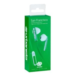 Urbanista San Francisco Earphones  avec Remote et Mic - Vert
