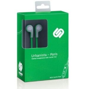Urbanista Paris In Ear Headphones - Crispy Vert