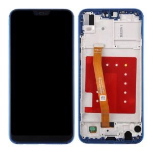 Écran LCD + Tactile Avec Cadre Huawei P20 Lite (ANE-LX1) - Bleu