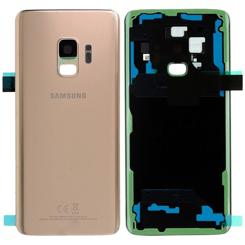 Cache arrière Samsung Galaxy S9 G960F GH82-15865E Sunrise Gold