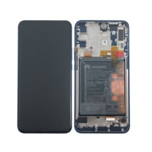 Écran LCD + Tactile Avec Cadre Huawei P Smart Z (STK-LX1)/Y9 (2019) Prime (STK-L21M) - Incl. Batterie Et Pièces 02352RXU Bleu