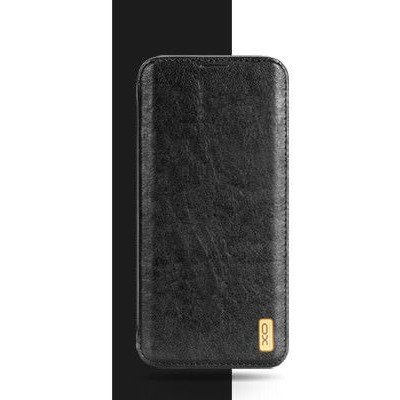 XO Samsung G965F Galaxy S9 Plus - Business Leather Flip Cover - Noir 2 XO Samsung G965F Galaxy S9 Plus - Business Leather Flip Cover - Noir