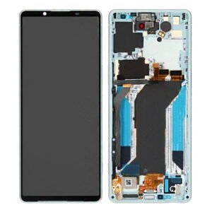Écran LCD + Tactile Avec Cadre Sony Xperia 1 IV (XQCT62-B) - A5046145A - Blanc