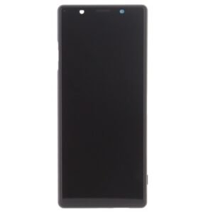 Sony Xperia 5 (J8210,J8270,J9210) Écran LCD + Tactile Avec Cadre Noir U50066071;1319-9383