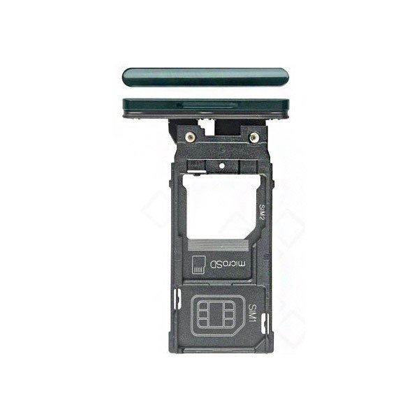 Tiroir Carte SIM / SD Sony Xperia XZ3 (H9493) - (Dual-SIM) 1313-1481 Vert 2 Tiroir Carte SIM / SD Sony Xperia XZ3 (H9493) - (Dual-SIM) 1313-1481 Vert