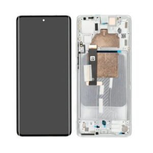 Écran LCD + Tactile Avec Cadre Motorola Moto Edge 30 Fusion  (XT2243) - 5D68C21528 - Blanc