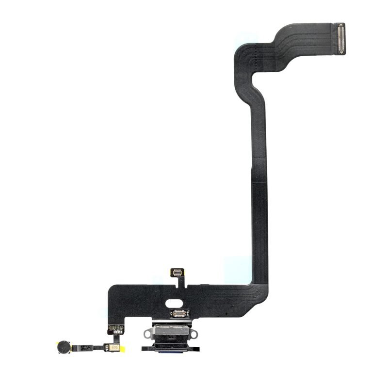 Apple iPhone XS Nappe Connecteur De Charge Noir