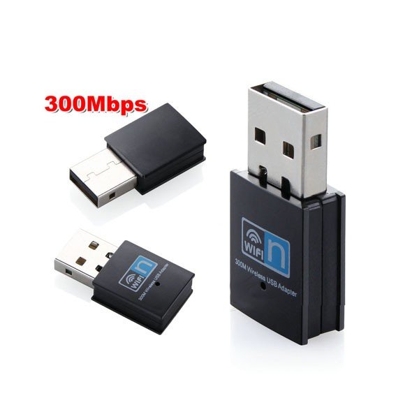 Mini 300Mbps - USB WiFi Wireless Adapter Network WLan 2 Mini 300Mbps - USB WiFi Wireless Adapter Network WLan