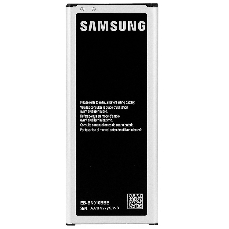 Samsung N910F Galaxy Note 4 Batterie EB-BN910BBE - 3220mAh GH43-04309A 2 Samsung N910F Galaxy Note 4 Batterie EB-BN910BBE - 3220mAh GH43-04309A