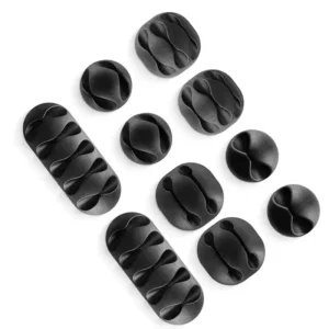 Gestion des câbles Swissten - 88801410 - paquet de 10 pièces