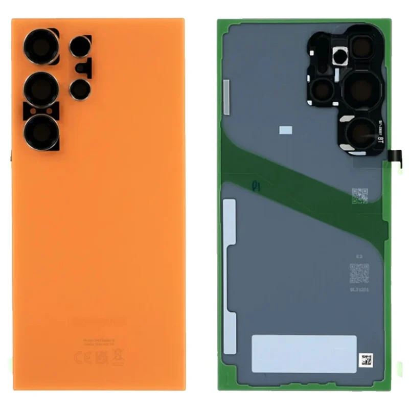 Cache arrière Samsung Galaxy S24 Ultra SM-S928B - GH82-33349G - Orange