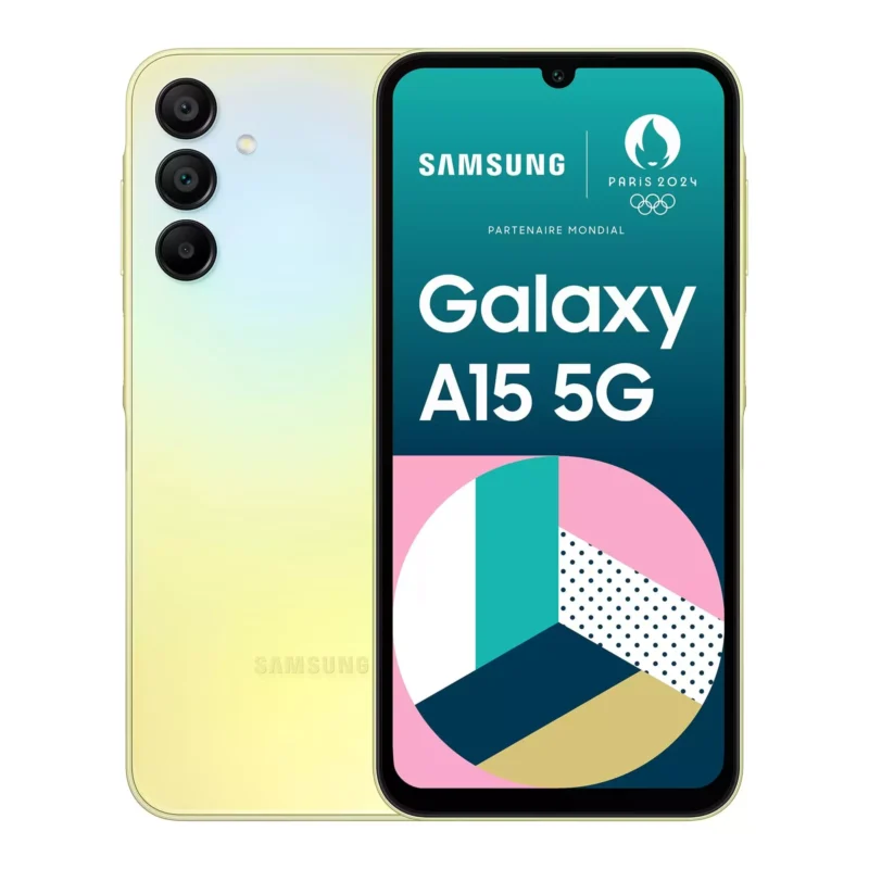 SM-A156B Galaxy A15 5G Samsung Galaxy A15 5G SM-A156B - 256GB - Yellow