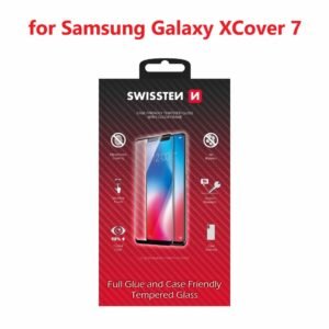 Swissten Samsung G556B - Galaxy Xcover 7 Tempered Glass - 54501855 - Full Glue - Black
