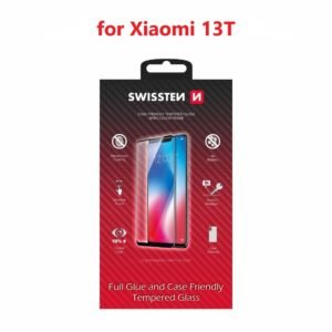 Swissten Xiaomi 13T 5G (2306EPN60G) Tempered Glass - 54501856 - Full Glue - Black