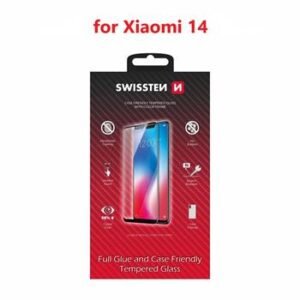 Swissten Xiaomi 14 (23127PN0C/23127PN0CG) Tempered Glass - 54501858 - Full Glue - Black