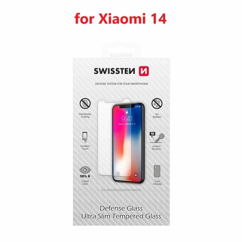 Swissten Xiaomi 14 (23127PN0C/23127PN0CG) Verre trempé - 74517982