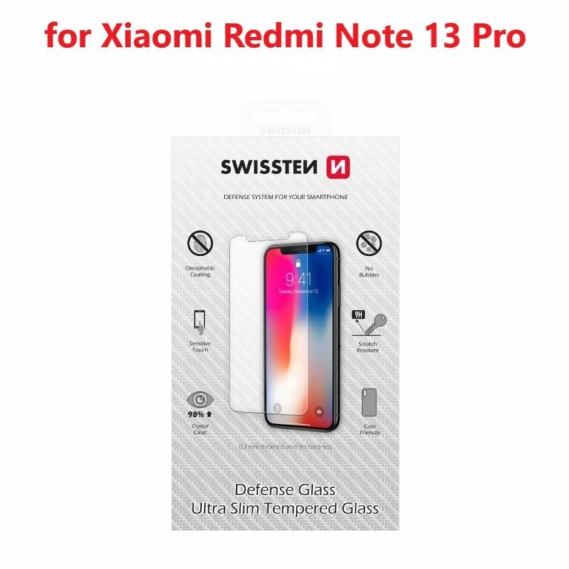 Swissten Xiaomi Redmi Note 13 Pro 4G (23117RA68G) Verre trempé - 74517984