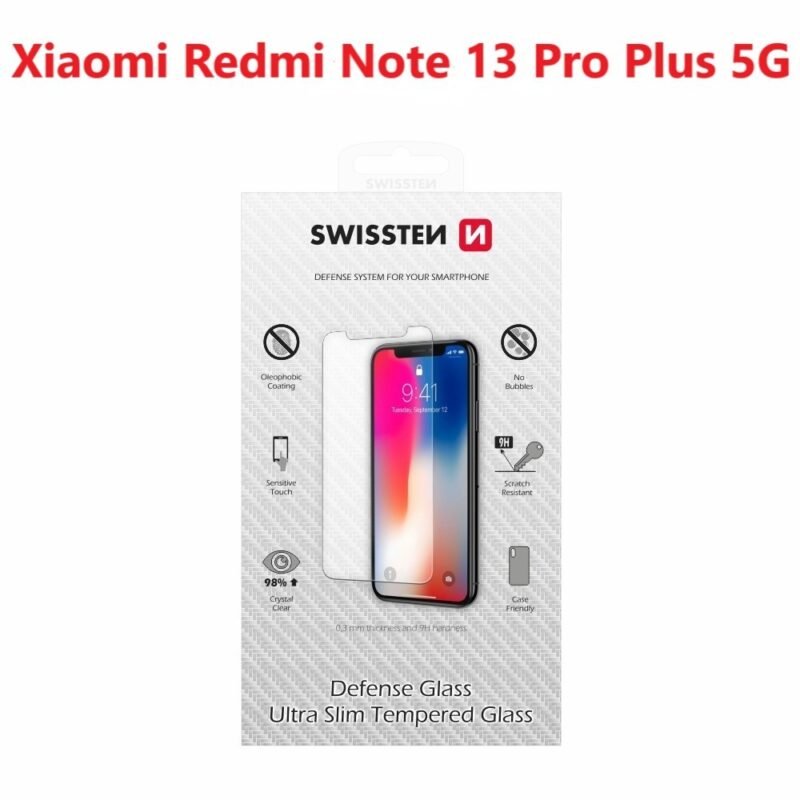Swissten Xiaomi Redmi Note 13 Pro+ 5G (23090RA98C) Verre trempé - 74517985