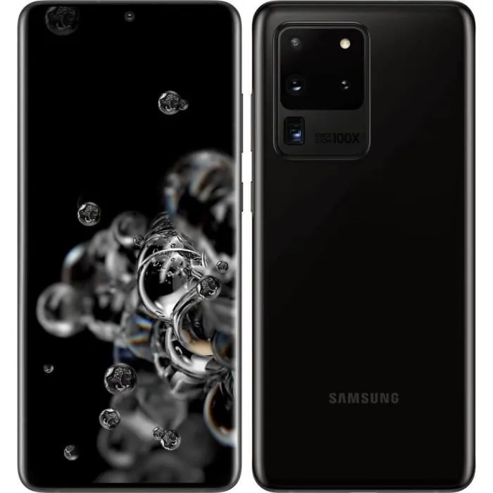 Samsung SM - G988F Galaxy S20 Ultra 5G - 128Go - Reconditionné Grade A Noir Samsung SM - G988F Galaxy S20 Ultra 5G - 128Go - Reconditionné Grade A Noir