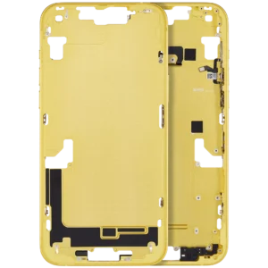 Cadre central iPhone 15 - Avec de petites pièces - Jaune
