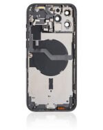 Cache arrière iPhone XS Max - Avec petites pièces - Démonté - Noir
