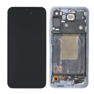 Écran LCD + Tactile Avec Cadre Samsung Galaxy A55 SM-A556B LCD - GH82-34305B - Bleu glacier