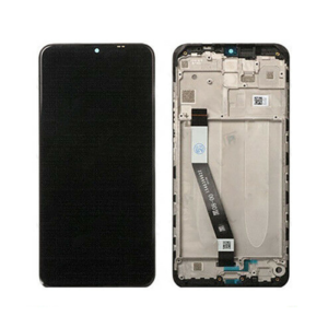 Écran LCD + Tactile Avec Cadre Xiaomi Redmi 9 (M2004J19G) - Noir