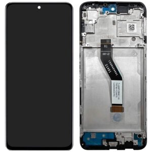 Écran LCD + Tactile Avec Cadre Xiaomi Redmi Note 11 5G (21091116AC)/Poco M4 Pro 5G (21091116AG)/Redmi Note 11S 5G (22031116BG)/Redmi Note 11T (21091116AI) - Noir
