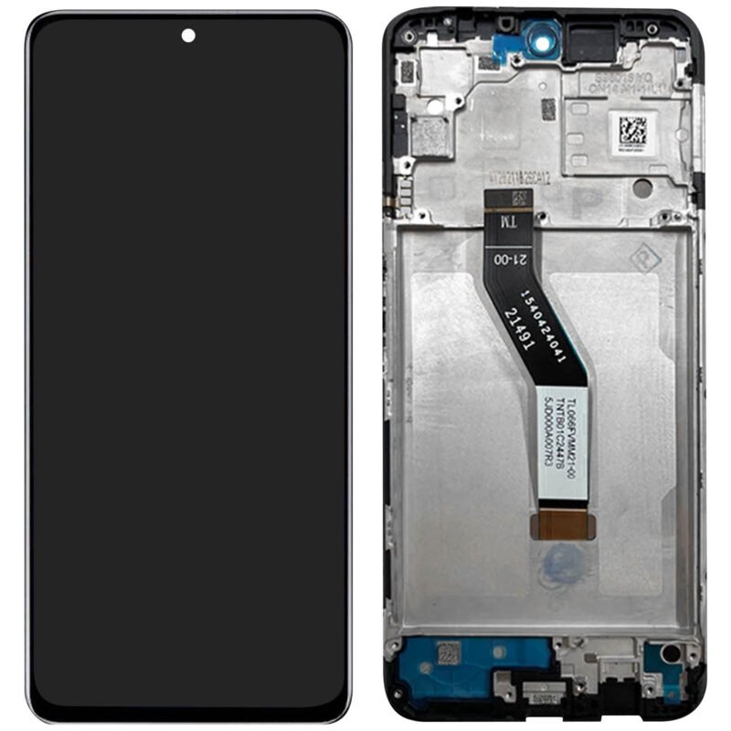Écran LCD Tactile avec Cadre Xiaomi Redmi Note 11 5G (21091116AC)/Poco M4 Pro 5G (21091116AG)/Redmi Note 11S 5G (22031116BG)/Redmi Note 11T (21091116AI) - Noir