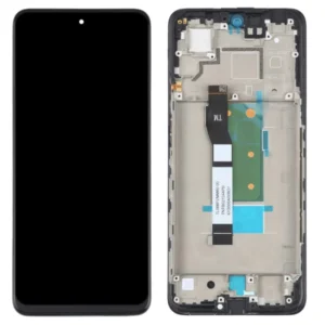 Écran LCD + Tactile Avec Cadre Xiaomi Redmi Note 11T (21091116AI) - Noir