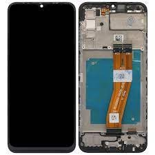 Écran LCD + Tactile + Châssis Samsung Galaxy A03 SM-A035G Écran - Oled - Noir