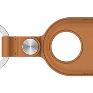 Samsung Étui porte-clés en cuir végétalien pour SmartTag2 - GP-FUT560BRAAW - Marron
