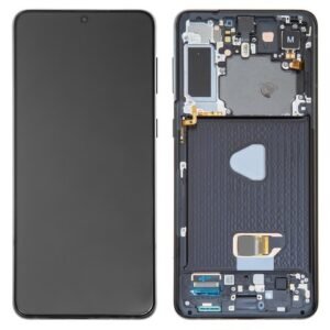 Écran LCD + Tactile Avec Cadre Samsung Galaxy S21 Plus SM-G996B - OEM Reconditionné - Noir