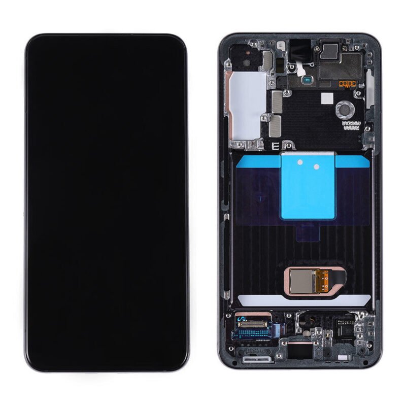 Écran LCD Tactile avec Cadre Samsung Galaxy S22 SM-S901B - OEM Reconditionné - Noir