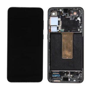 Écran LCD + Tactile + Châssis Samsung Galaxy S23 Plus SM-S916B - Oled - Noir