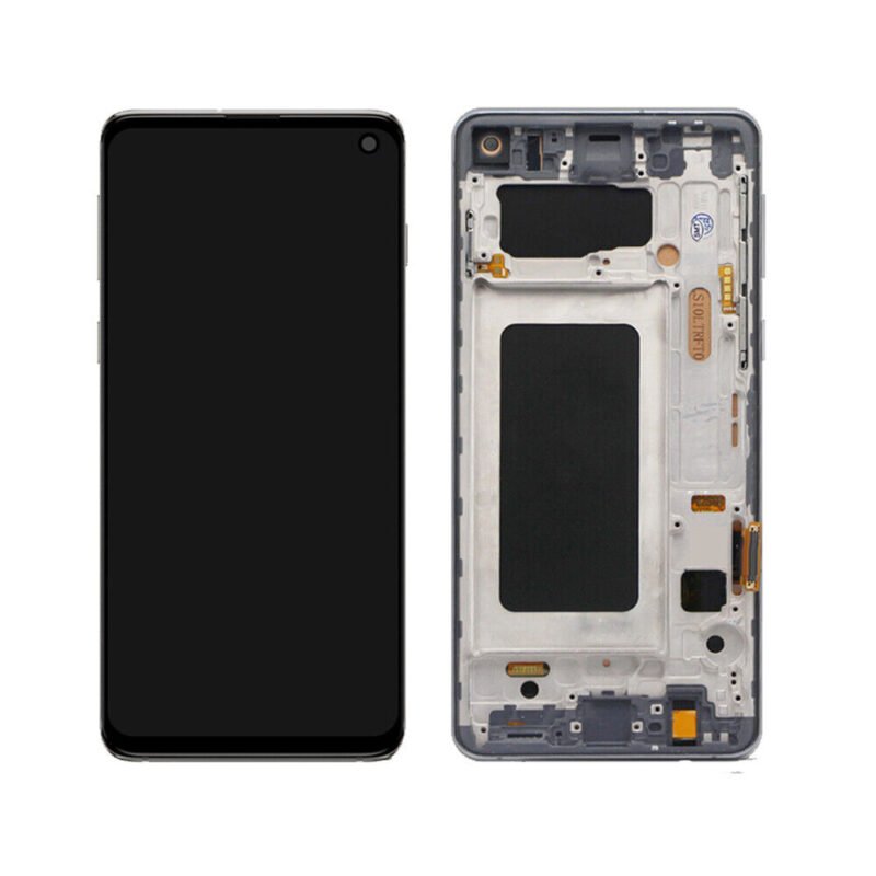 Écran LCD + Tactile + Châssis Samsung G975F Galaxy S10 Plus - Oled - Noir