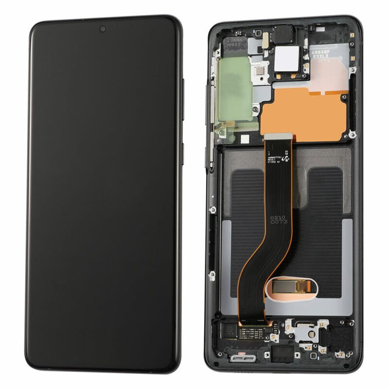 Écran LCD + Tactile + Châssis Samsung G985F Galaxy S20 Plus - Oled - Noir 2 Écran LCD + Tactile + Châssis Samsung G985F Galaxy S20 Plus - Oled - Noir