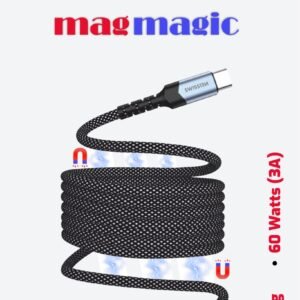 Swissten Self-Winding USB-C To USB-C Cable - 71551010 - 1 meter