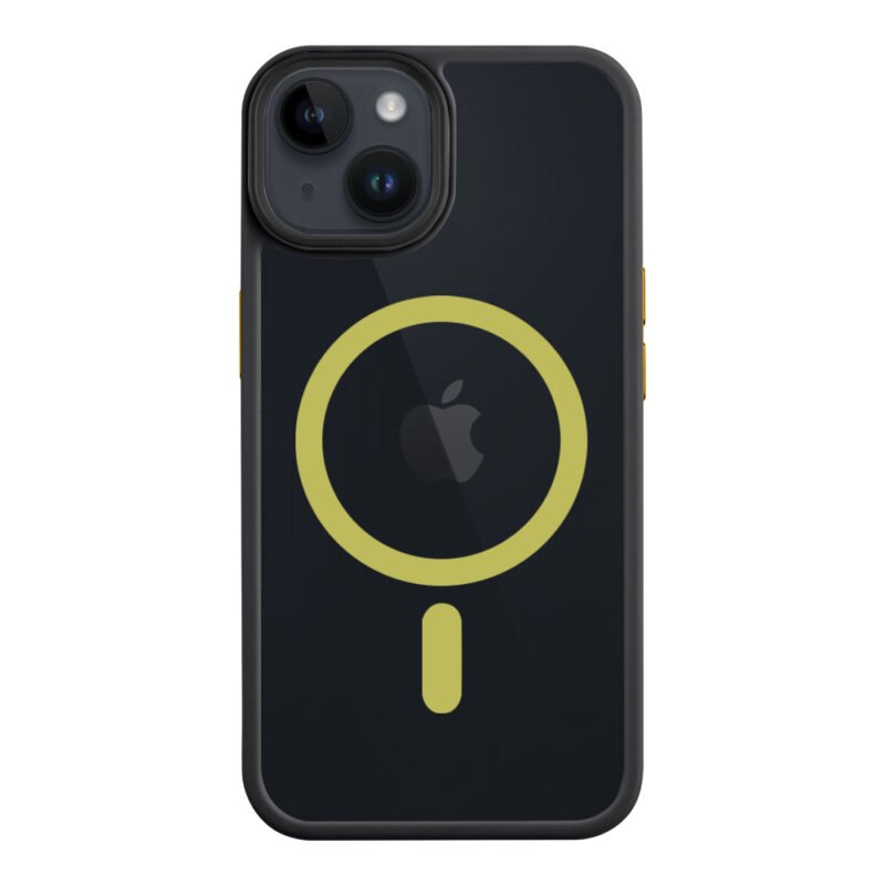 Coque Tactical iPhone 14 Magforce Hyperstealth 2.0 - 8596311250514 - Noir/Yellow 2 Coque Tactical iPhone 14 Magforce Hyperstealth 2.0 - 8596311250514 - Noir/Yellow