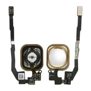 Apple iPhone 5S/iPhone SE Câble flexible + bouton d'accueil  Gold