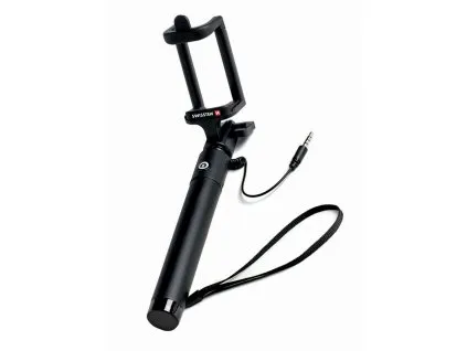 Swissten Wired Selfie Stick - 32000200 - Avec 3.5mm Jack Cable Swissten Wired Selfie Stick - 32000200 - Avec 3.5mm Jack Cable