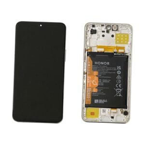 Écran LCD + Tactile Avec Cadre Honor X8 (TFY-LX1/TFY-LX2/TFY-LX3)  0235ACDS - Argent