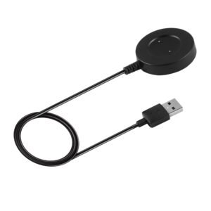 Tactical USB Charging Cable For Huawei Watch GT/ GT2/ Honor Magic Watch 2 - 8596311085932 - Noir