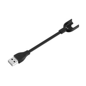 Tactical USB Charging Cable For Xiaomi Mi Band 3 - 8596311086120 - Noir