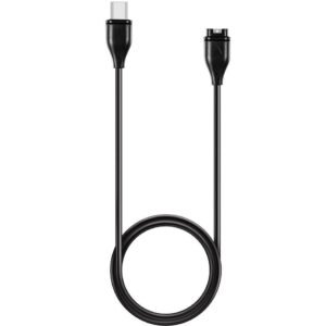 Tactical USB Charging Cable For Garmin Fenix 5/6/7 - 8596311187070 - Noir