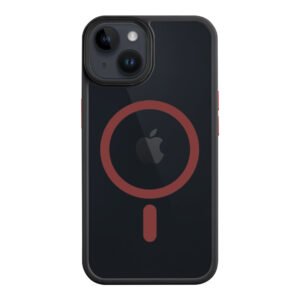 Coque Tactical iPhone 14 Magforce Hyperstealth 2.0 - 8596311250521 - Noir/Red