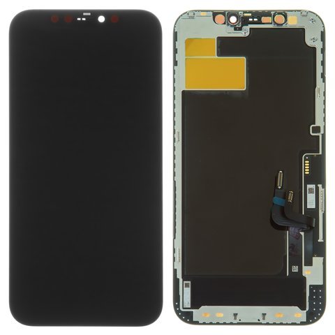 Apple iPhone 12 iPhone 12 Pro LCD Display + Touchscreen - Pulled - Black Écran LCD et Vitre Tactile iPhone 12/iPhone 12 Pro - Démonté - Noir
