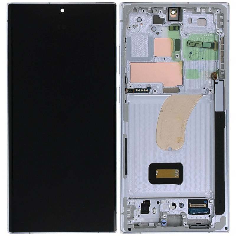 Écran LCD Tactile avec Cadre Samsung Galaxy S23 Ultra SM-S918B - GH82-30465G - (Pre-assemblé) - Bleu Ciel 2 Écran LCD Tactile avec Cadre Samsung Galaxy S23 Ultra SM-S918B - GH82-30465G - (Pre-assemblé) - Bleu Ciel